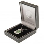 TM 03353 Celtic FC Enamel Crest Dog Tag Chain