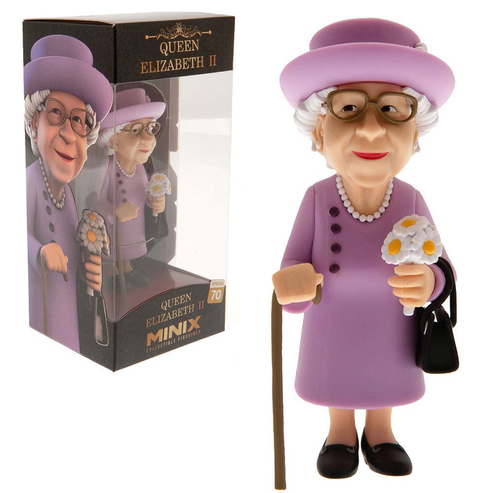 TM-03369-Queen-Elizabeth-ll-MINIX-Figure TM 03369 Queen Elizabeth ll MINIX Figure