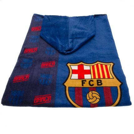 TM 03387 FC Barcelona Kids Hooded Poncho
