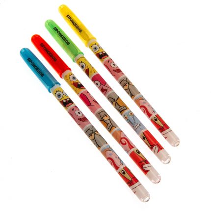 TM 03450 SpongeBob SquarePants Gel Pen Set