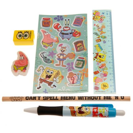 TM 03451 SpongeBob SquarePants 5pc Stationery Set