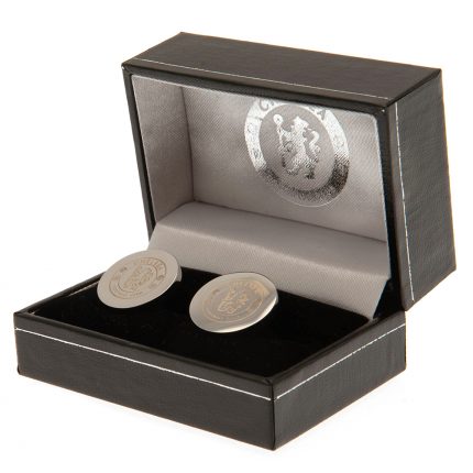 TM 03459 Chelsea FC Stainless Steel Round Cufflinks