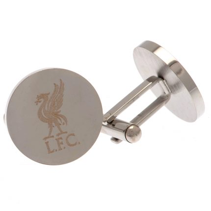 TM 03460 Liverpool FC Stainless Steel Round Cufflinks