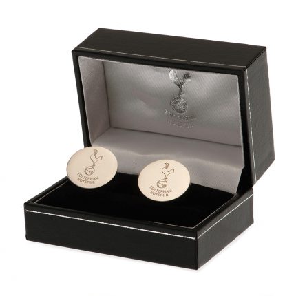 TM 03463 Tottenham Hotspur FC Stainless Steel Round Cufflinks