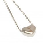 TM 03470 Tottenham Hotspur FC Stainless Steel Heart Necklace