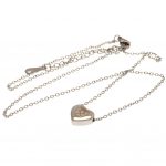 TM 03471 West Ham United FC Stainless Steel Heart Necklace