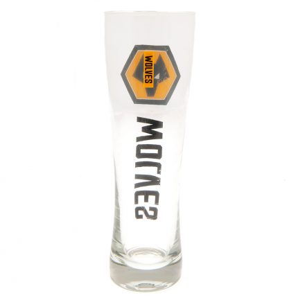 TM 03564 Wolverhampton Wanderers FC Tall Beer Glass