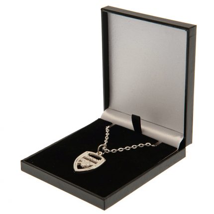 TM 03582 Arsenal FC Silver Plated Boxed Pendant CR