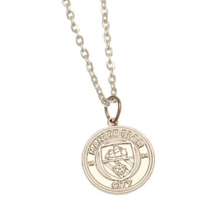 TM 03614 Manchester City FC Silver Plated Boxed Pendant
