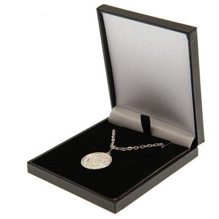 TM 03614 Manchester City FC Silver Plated Boxed Pendant