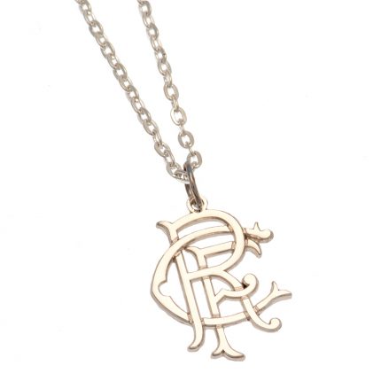 TM 03615 Rangers FC Silver Plated Boxed Pendant