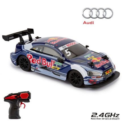 TM 03634 Audi DTM Blue Red Bull Radio Controlled Car 1 24 Scale