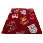 TM 03671 West Ham United FC Fleece Blanket HC