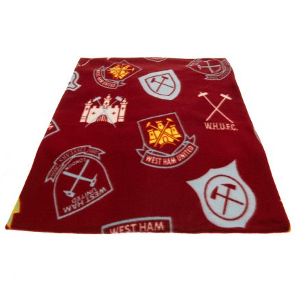 TM 03671 West Ham United FC Fleece Blanket HC