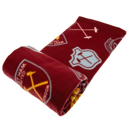TM 03671 West Ham United FC Fleece Blanket HC