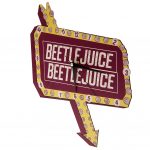 TM 03676 Beetlejuice Premium Metal Wall Clock