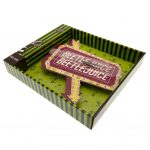 TM 03676 Beetlejuice Premium Metal Wall Clock