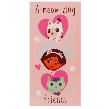 TM 03681 Gabbys Dollhouse Towel