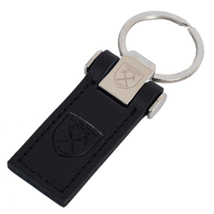 TM 03703 West Ham United FC Leather Key Fob