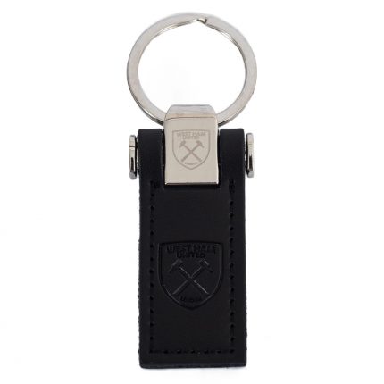 TM 03703 West Ham United FC Leather Key Fob