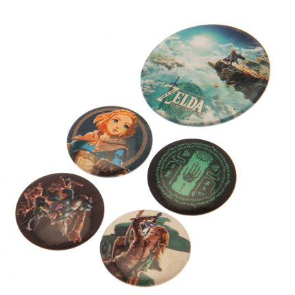TM 03718 The Legend Of Zelda Button Badge Set