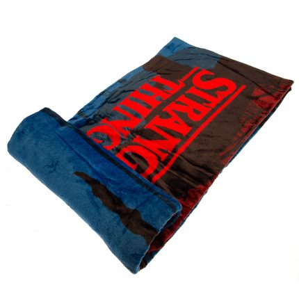 TM 03846 Stranger Things Premium Fleece Blanket Upside Down