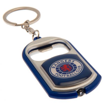 TM 03847 Rangers FC Keyring Torch Bottle Opener