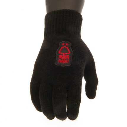 TM 03869 Nottingham Forest FC Knitted Gloves Junior