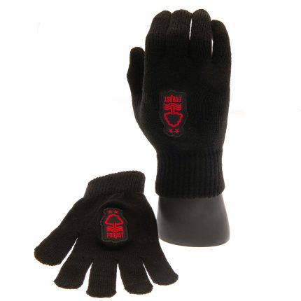 TM 03869 Nottingham Forest FC Knitted Gloves Junior