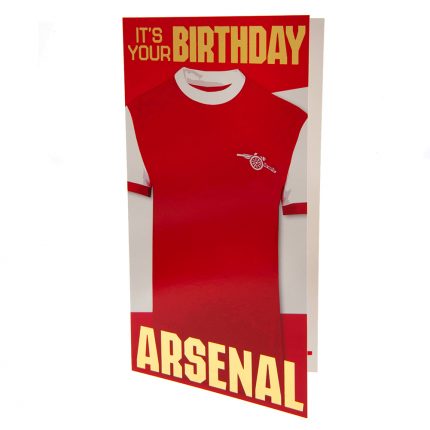 TM 03875 Arsenal FC Birthday Card Retro