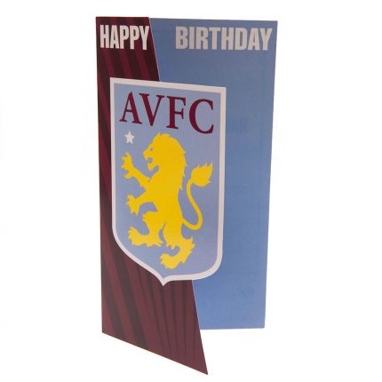 TM 03876 Aston Villa FC Birthday Card