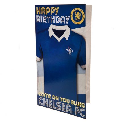TM 03887 Chelsea FC Birthday Card Retro