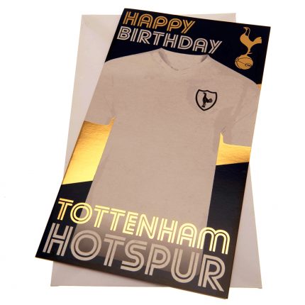 TM 03901 Tottenham Hotspur FC Birthday Card Retro
