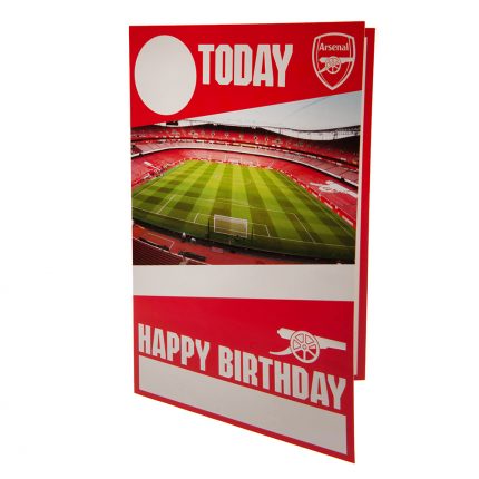 TM 03905 Arsenal FC Birthday Card With Stickers