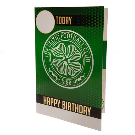 TM 03907 Celtic FC Birthday Card With Stickers