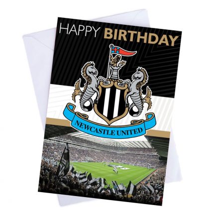 TM 03919 Newcastle United FC Musical Birthday Card