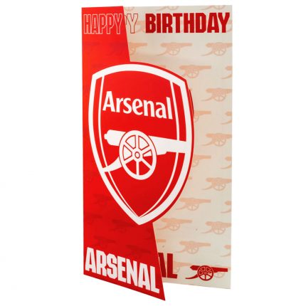 TM 03924 Arsenal FC Crest Birthday Card