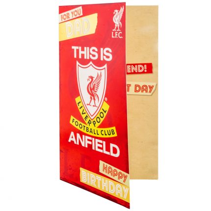 TM 03931 Liverpool FC Dad Birthday Card