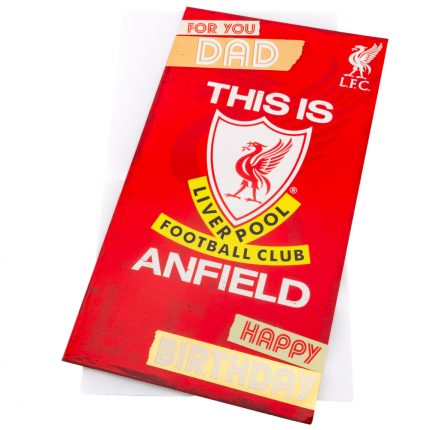 TM 03931 Liverpool FC Dad Birthday Card
