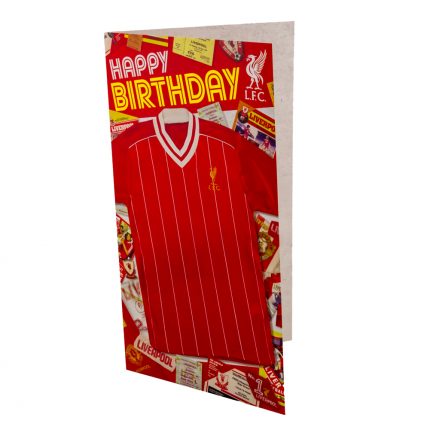 TM 03932 Liverpool FC Birthday Card Retro