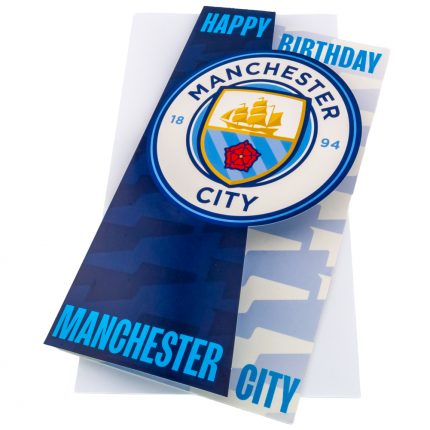 TM 03934 Manchester City FC Birthday Card