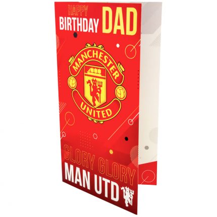 TM 03936 Manchester United FC Birthday Card Dad