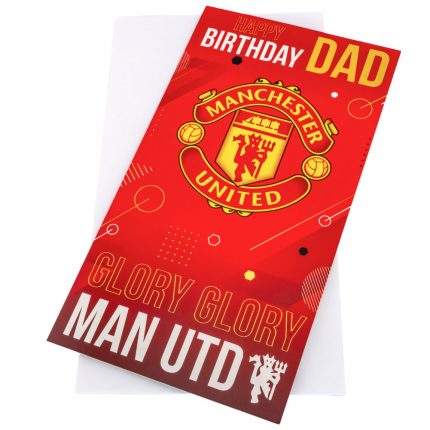 TM 03936 Manchester United FC Birthday Card Dad