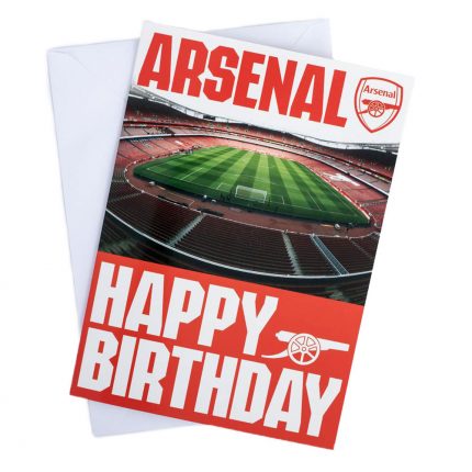 TM 03940 Arsenal FC Musical Birthday Card