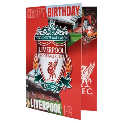 TM 03941 Liverpool FC Musical Birthday Card