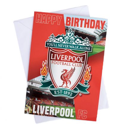 TM 03941 Liverpool FC Musical Birthday Card