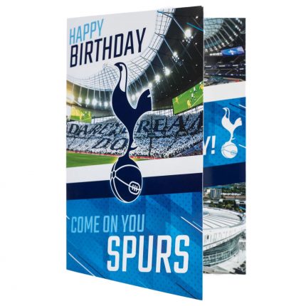 TM 03943 Tottenham Hotspur FC Musical Birthday Card