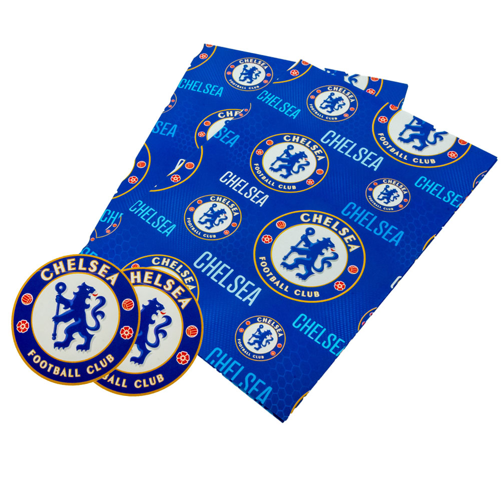 TM-03946-Chelsea-FC-Gift-Wrap TM 03946 Chelsea FC Gift Wrap