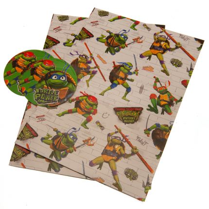 TM 03954 Teenage Mutant Ninja Turtles Gift Wrap