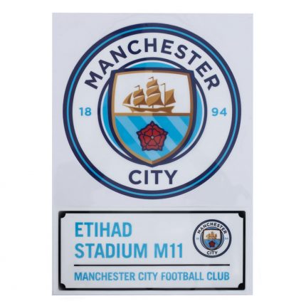 TM 03955 Manchester City FC A4 Car Decal